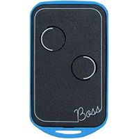 Zweikanal Funksender empfänglich für Quartz Autoerkennung Automatische Torantriebe Nologo BOSS-QC2-B - Blau