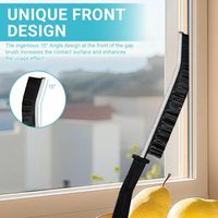 3 x Cleaning Brush, Bathroom Cleaning Brush for Kitchen, Window Groove, Bathroom, Toilet