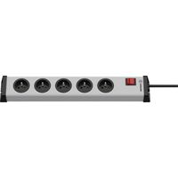 Bloc multiprise avec interrupteur Ehmann 0201x02052303 gris fiche FR 1 pc(s)