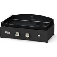 Plancha gaz 5400w plaque fonte émaillée 60 x 40 cm - Le Marquier - PLVP260EV2