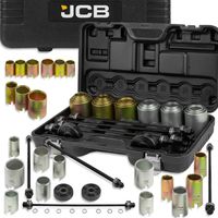 JCB Satz Schwingenlagerabzieher, Lager, Bolzen, Adapter, 26-teilig