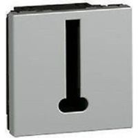 Simon 82064-33 - French Telephone Cover Matt Aluminum