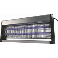 Kooper Zanzariera Elettrica Elettra 40W Nero e Silver - Copertura 20 m