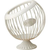 panier de rangement en métal pour dosettes de café, grande capacité, compatible avec les machines Keurig, Nespresso et Vertuo
