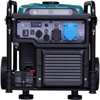 Könner & Söhnen Generatore Inverter KS 6500iE, 6,5 kW, Silenzioso, Avviamento Elettrico, Onda Sinusoidale Pura, Tecnologia ECO, Ideale per Casa, Professionisti e Dispositivi Sensibili, USB Integrata