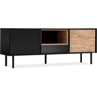 KONSIMO LOFTY TV-Schränk Loft-Stil, schwarz