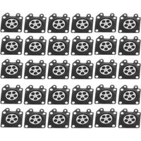 Ulisem Lot de 30 joints de diaphragme de carburateur pour tronçonneuse ZAMA 2500/3800/4500/5200/5800