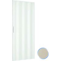 Porte accordéon pliante intérieure en kit PVC – Dimensions 82x210 cm – Lames 5,5x12,5 cm – Montage rapide et facile – Made in Italy – Pinto