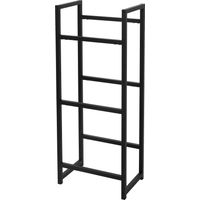 ML-Design Étagère pour Caisses de Boissons 3 Caisses, 47x31x116,5 cm, Acier, Indépendante, Étagère sur Pieds pour Caisses de Boissons, Support Rangement de Bouteilles, Ideal pour Garage/Cave/Magasin