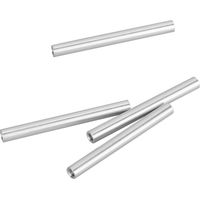 Extension de Support de Support de Tube en Aluminium pour la Robotique, 4 Pièces M4x0,7mm 60mm, Accessoires Filetés Ronds..