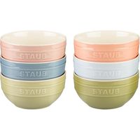 STAUB Keramik Schüssel-Set 14 cm 6er mehrfarbig