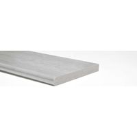 Mensola stondata rovere grigio 200 x 1200 mm