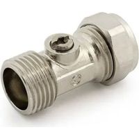 Primaflow Iso Valve 15mm x 1/2 Flat Faced CP
