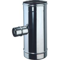 t-stück 90° mf - edelstahl reduziert auf ø 80 m l 244 mm t-stück 90 g reduziert auf ø 80 d 150