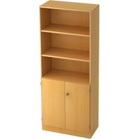 bümö office Regalschrank - 5 Ordnerhöhen Buche