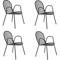 EMU Ronda Fauteuil 4 Pièces Fer Ancien 22
