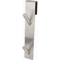 Gancio Doppio Per Porta Box Doccia Per Appendere Asciugamani Bagno 4x18 Cm 87766