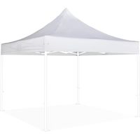 Mob Event Pro – Toit de tente pliante 3x3 m – Bâche polyester 520 g/m² – Traitement anti feu M2 – Anti UV – Usage professionnel