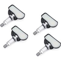 Sensor de presión de neumáticos (4 unidades), compatible con Mercedes Clase C (W205, C205, A20503, 2014-06/2021, W204, W203, RDKS), compatible con Mercedes Clase GLE (W166, 01, 2015-03/2019, A00090500