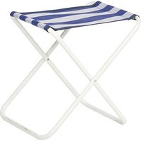 TABURETE PLEGABLE ACERO RAYAS FIBRELINE TIJERA