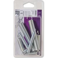 Ressort De Traction Acier Galvanisé D0,6mm X øext 1,8mm (modèle 12) - Chapuis