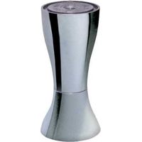 MOBILIA - PIEDE IN RESINA TERMOPLASTICAREGOLABILE H90MM DIAMETRO 45MM FINITURA CROMO