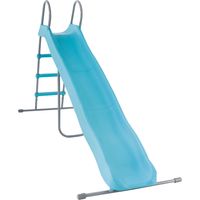 Freestand Slide Light Blue 2.44 m PP and Steel INTEX