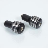 Embout de guidon Myra pour Auto noir 18mm Neuf