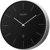 Explore Scientific RAC1001 Reloj de Pared Negro 25 cm