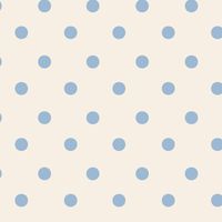 Cath Kidston Vliestapete Button Spot Blau 10mx52cm