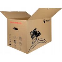 Carton de déménagement Heykapak 80L 580x380x380mm B - Lot de 5