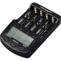 Chargeur de piles rondes VOLTCRAFT CC-2 NiMH, NiCd, Li-ion LR6 (AA), LR03 (AAA), LR14 (C), sub-C, 26650, 26500, 18650,