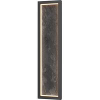 Maytoni Orign Lampada da parete moderna a LED integrata da 60 cm, nera 3000K 800lm