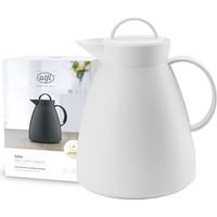 alfi Caraffa Termica Dan in Plastica, 1,0 L, Colore: Bianco