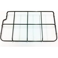 GRIGLIA CUCINA DX GAS ADATTA REX ELECTROLUX ZOPPAS CM 43,5 X 24,1 NERA P 6763