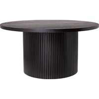Table basse ronde en bois massif