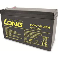 Batterie au plomb KUNG LONG WP7.2-12A, 12 V-/7,2 Ah