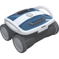 Robot piscine nettoyage fond 60m² – Filtration ultra fine – 4 roues motrices – Vitesse 19m³/h – Câble flottant 16m – Onda