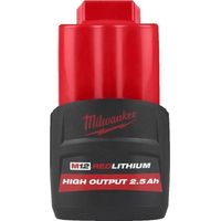 Batteria M12 HB2.5 2,5Ah Milwaukee 4932480164 High Output