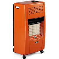 Bartolini Estufa De Gas GLP Bella I Color 405 Naranja 4200W Piezoeléctrica Portátil