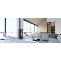 Poêle à granulés BIO Fancy 12.0 PJ HERMETIC + BOÎTE (GRIS)