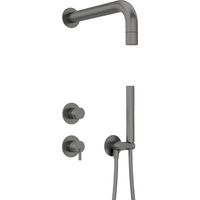 Deante Silia Duschset Titan-Finish