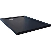 Piatto Doccia 80x100 cm in Acrilico Fosterberg Floret 2 Antracite
