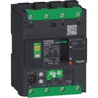 Schneider LV426706 Compact NSXm - Vigi circuit breaker - 16KA - Micrologic 4.1 - 50A - 4P - Everlink