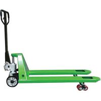 Transpallet manuale verde - Forche 1150x540 mm ideale per pallet Europa - Capacità 2500 kg - Tutti i settori - AC25CBVVERT
