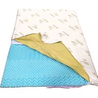 Royalty comfort slt 90190 cubrecolchon ergonomico viscoelastico de bambu 90x190