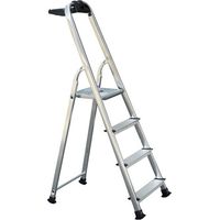 Escabeau Alu 4 Marches Artub Léger, Stable, Idéal Bricolage - Artub