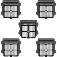Paquete de 5 filtros HEPA compatibles con Tineco iFloor 3/Floor One S3/Floor One S5/Floor One S5 Pro, kit de filtros para aspiradora en seco y húmedo, piezas de repuesto, 5 filtros