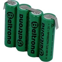 Beltrona RTU4AAZ batería NiMH 4x AA 4.8 V 2200 mAh