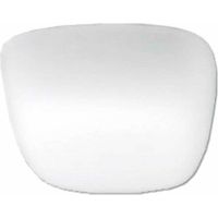 Verre vituber carré blanc opale 30cm LB 529667